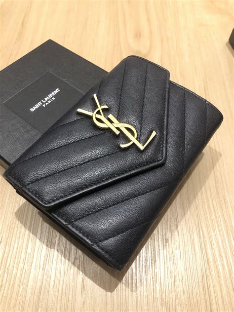 ysl card holder woman|YSL small wallet for women.